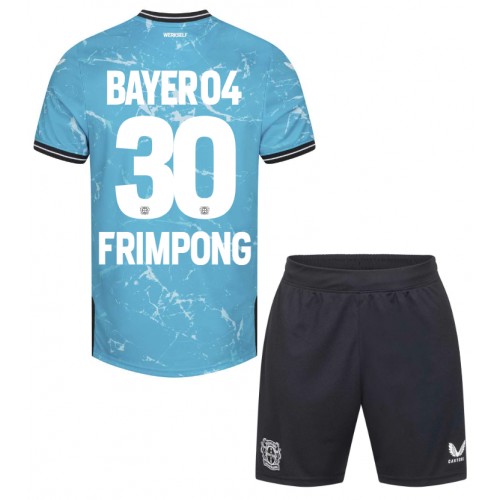 Bayer Leverkusen Jeremie Frimpong #30 Rezervni Dres za djecu 2023-24 Kratak Rukav (+ Kratke hlače)